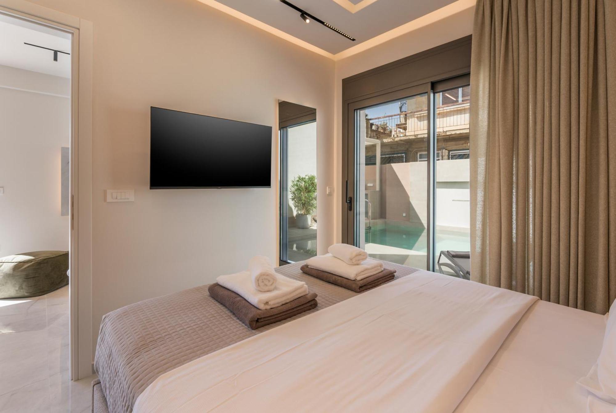 Orama Luxury Apartments Nea Kydonia  ภายนอก รูปภาพ