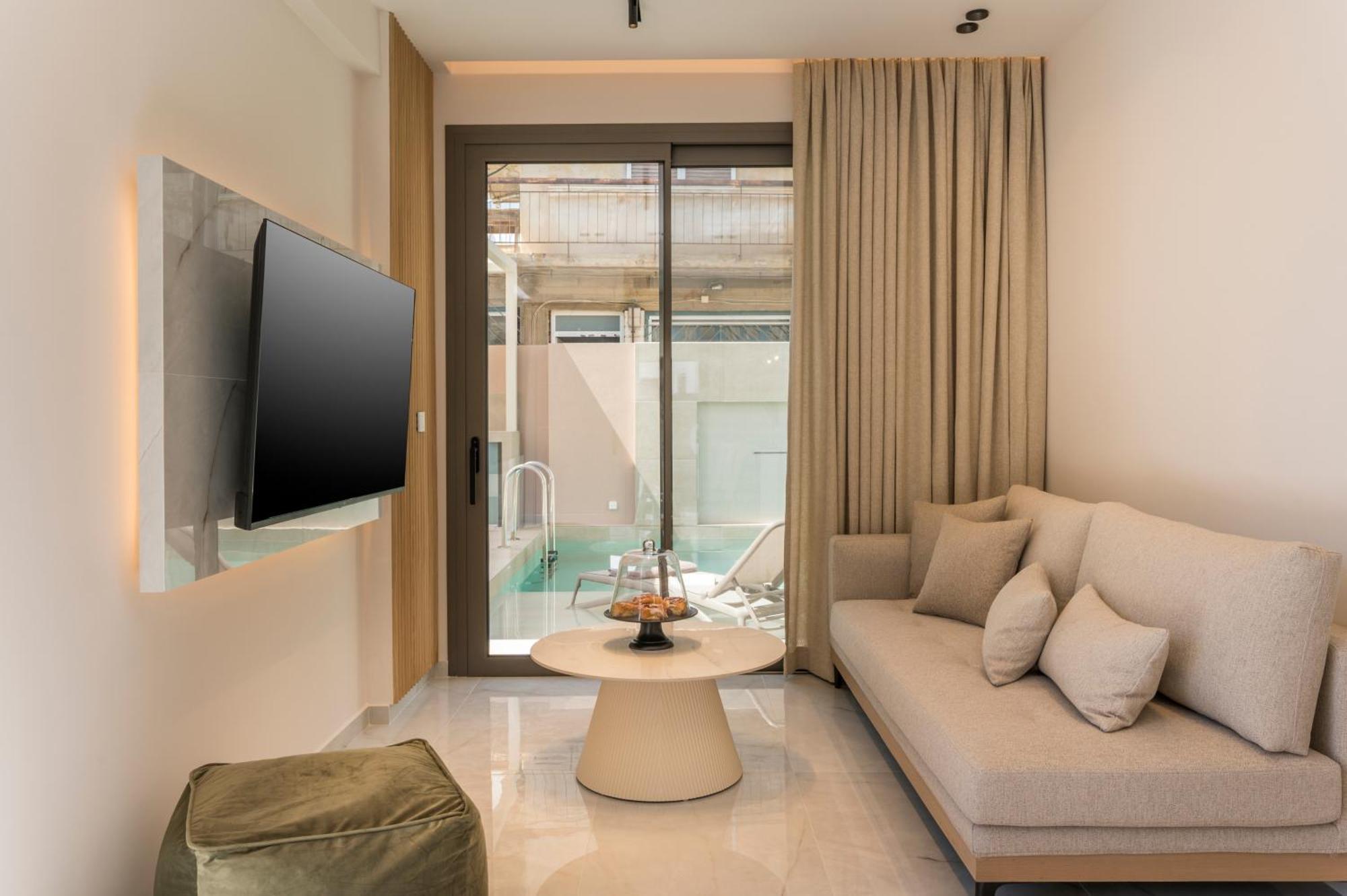 Orama Luxury Apartments Nea Kydonia  ภายนอก รูปภาพ